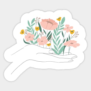 Flower Garden Sticker